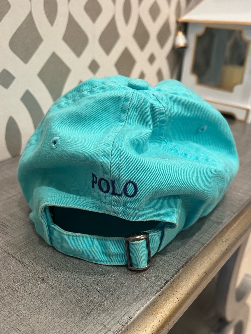 Turquoise Polo Ralph Lauren Baseball Cap - Picture 2 of 2
